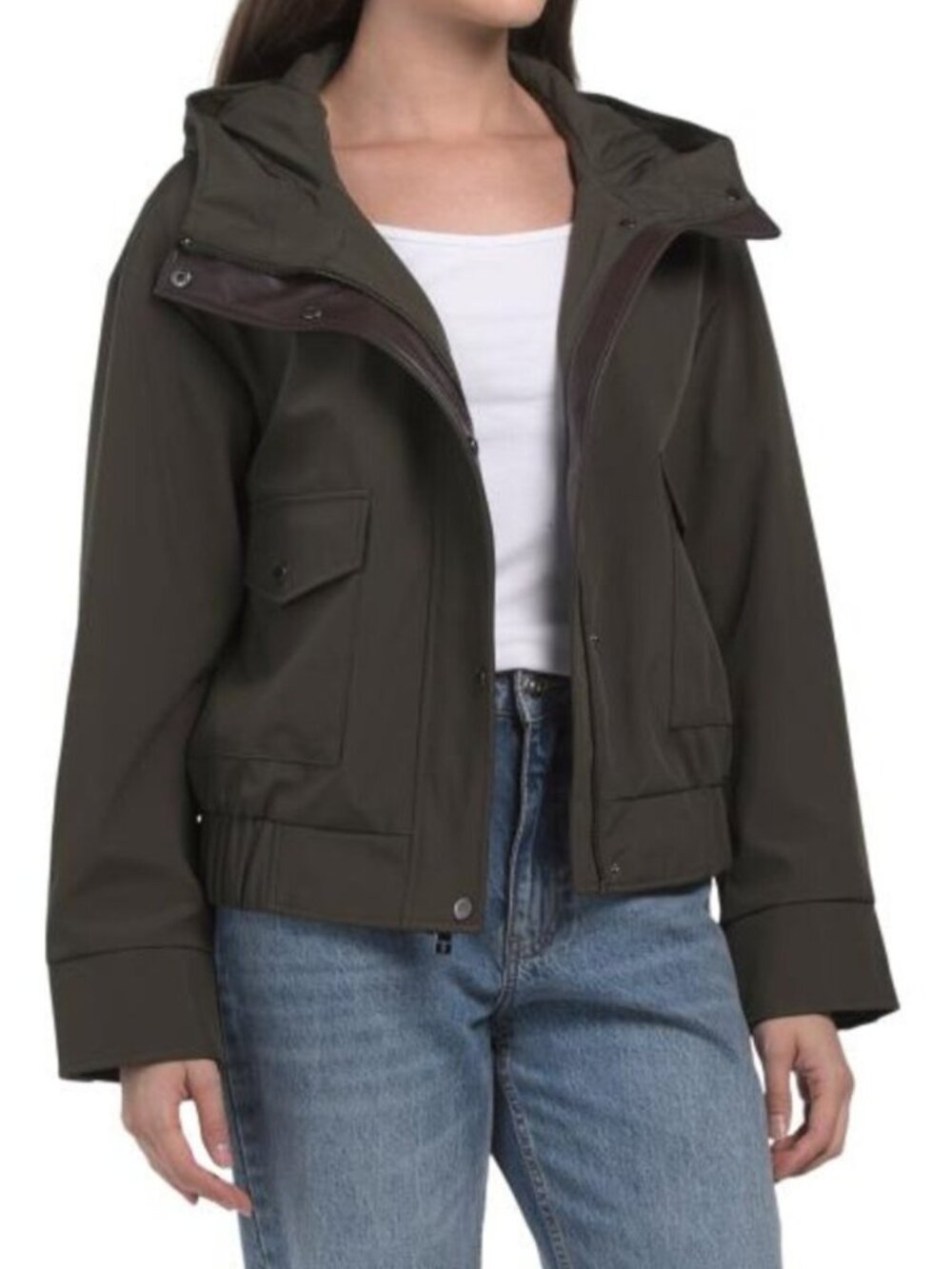 TAHARI Leone Bomber Jacket